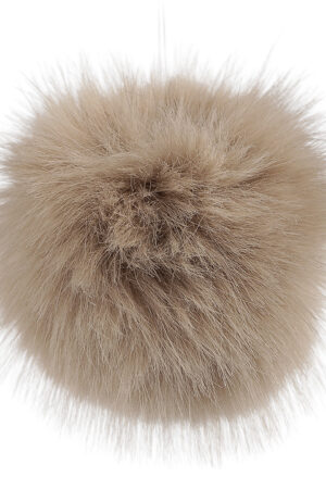 Tekoturkistupsu, halkaisija 12 cm, beige