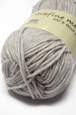 Hjertegarn Extrafine merino 120 - 434 vaaleanharmaa