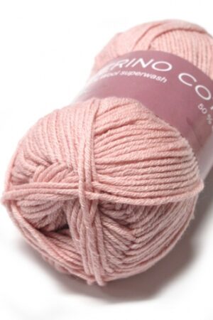 Hjertegarn Merino Cotton 6995 vaalea roosa