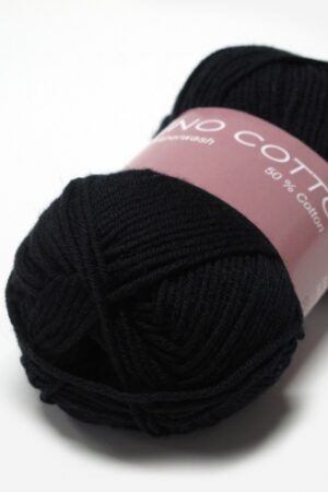 Hjertegarn Merino Cotton 500 musta
