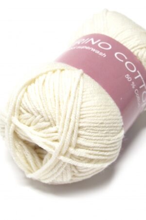 Hjertegarn Merino Cotton 100 luonnonvalkoinen