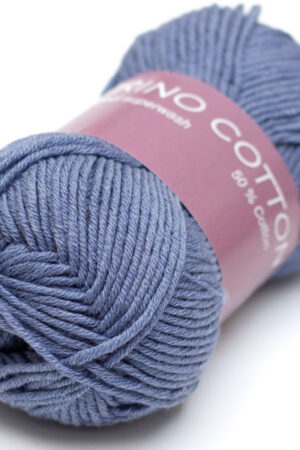 Hjertegarn Merino Cotton 1944 vaalea farkunsininen