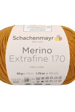 Schachenmayr Merino Extrafine 170 26 meleerattu kulta