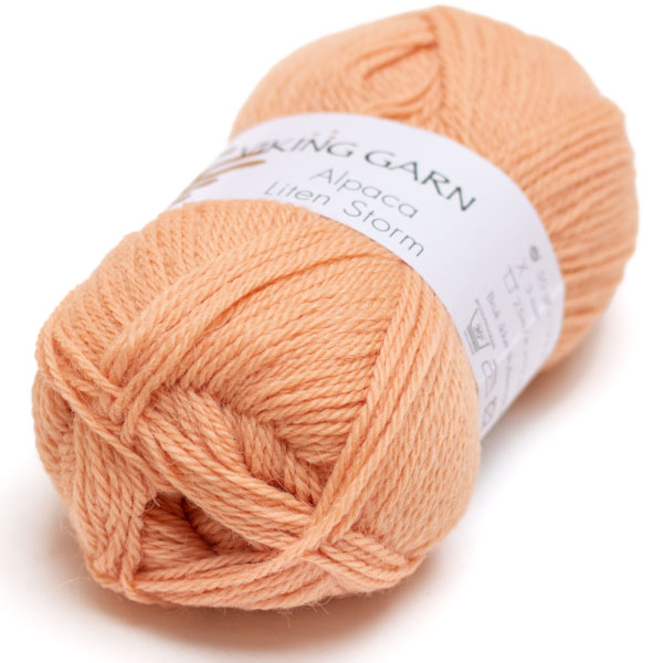 Viking Garn Alpaca Liten Storm 748 persikka