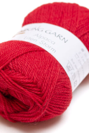 Viking Garn Alpaca Liten Storm 750 punainen