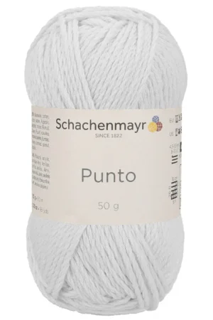 Schachenmayr Punto 22 valkoinen