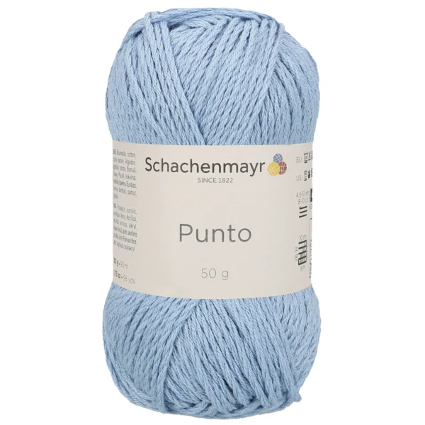 Schachenmayr Punto 52 vaaleansininen