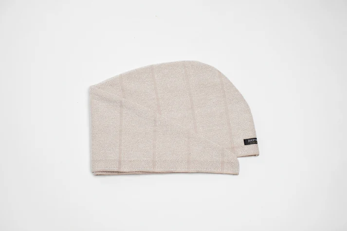 Jokipiin Pellava Hius-/Saunaturbaani Laituri valkoinen-beige