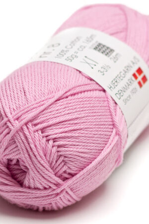 Hjertegarn Cotton nr. 8 - 5100 viileä vaaleanpunainen