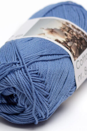 Hjertegarn Cotton nr. 8 - 621 taivaansininen