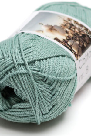 Hjertegarn Cotton nr. 8 - 706 vedenvihreä