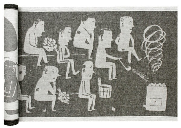 Lapuan Kankurit Laudeliina Miesten sauna 46x150 cm