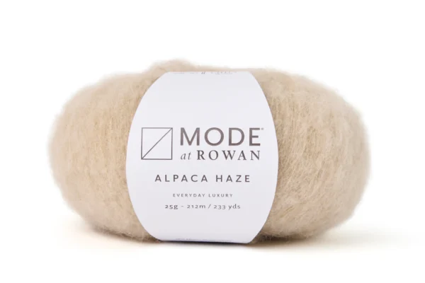 Mode at Rowan Alpaca Haze 13 vaalea beige