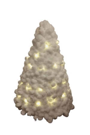 Lumikuusi Puffy-langasta