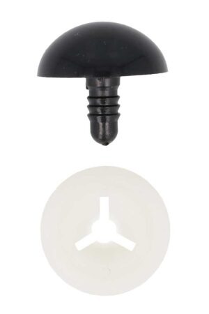 turvasilmän osat 15mm musta 6811