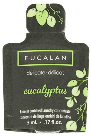 Eucalan Eucalyptus 5 ml, eukalyptuksentuoksuinen villanhoitoaine