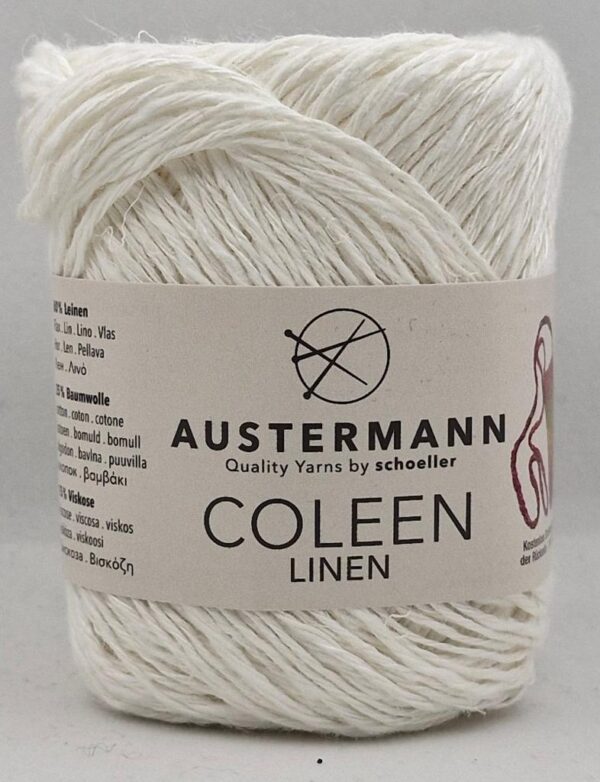 Austermann Coleen Linen 1 valkoinen
