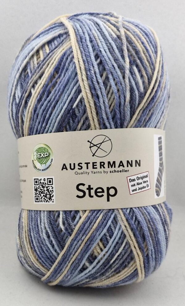 Austermann Step 88 sininen-beige