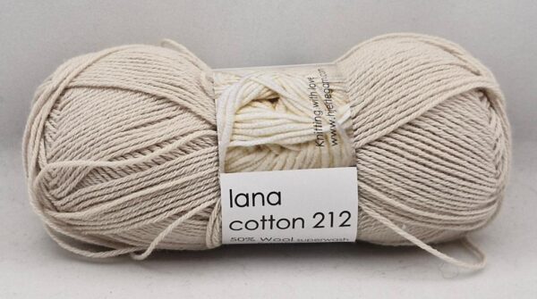 Hjertegarn Lana Cotton 2122 beige