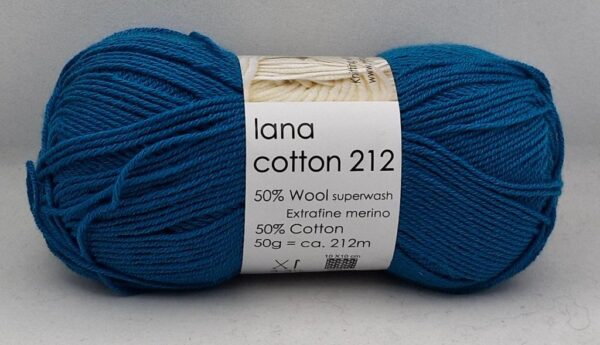 Hjertegarn Lana Cotton 8029 petroli