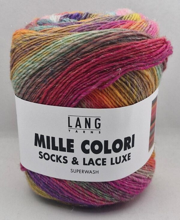 Lang Yarns Mille Colori Socks and Lace Luxe 53 Unicorn