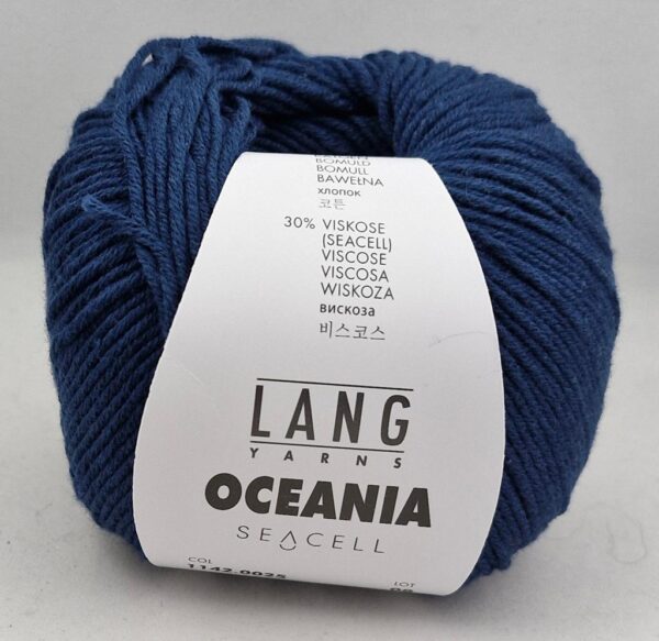 Lang Yarns Oceania 25 tummansininen