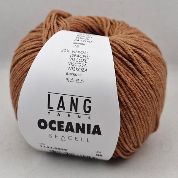 Lang Yarns Oceania 39 vaaleanruskea