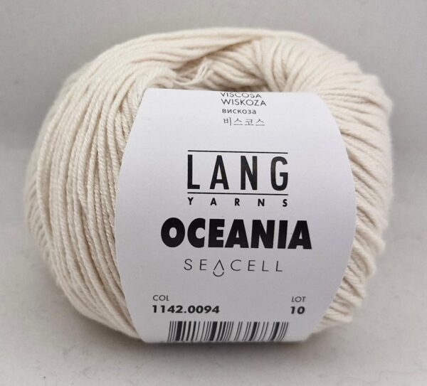 Lang Yarns Oceania 94 luonnonvalkoinen