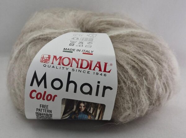 Mondial Mohair Color 890 beige