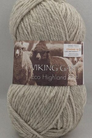 Viking Garn Eco Highland Wool 212 lämmin beige