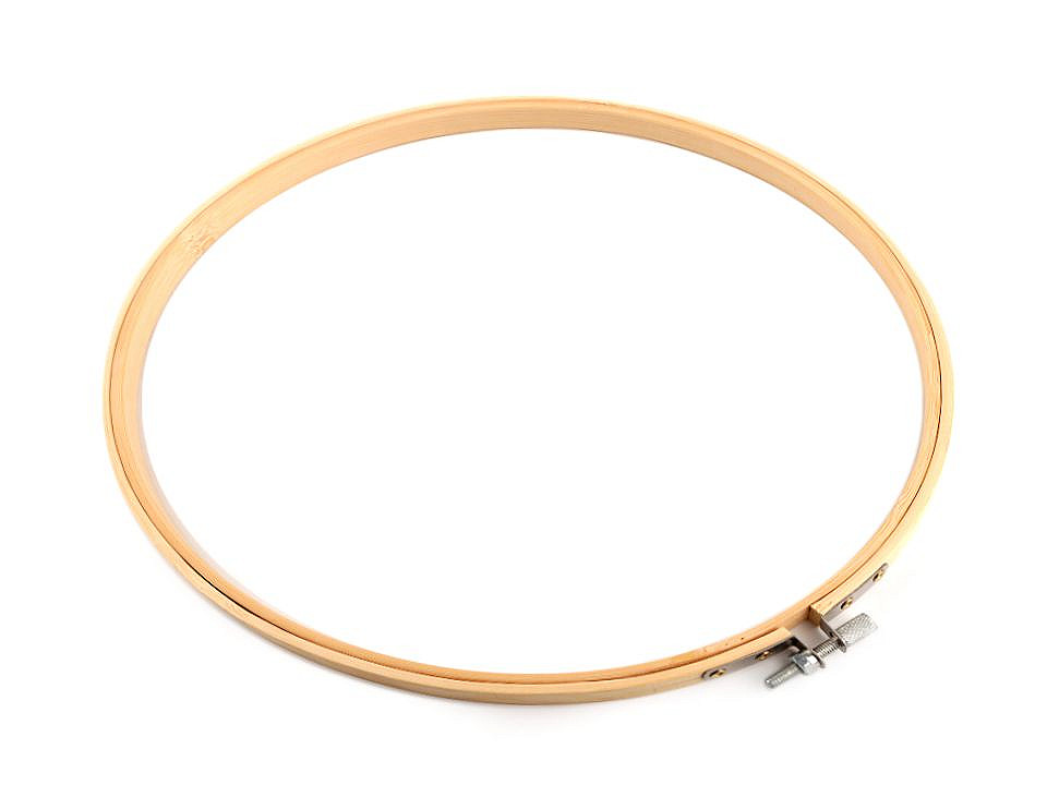 Kirjontakehys Bambu ⌀23 cm