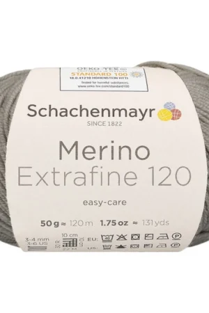 Schachenmayr Merino Extrafine 120 - 116 taupe