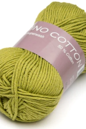 Hjertegarn Merino Cotton 1265 tummanvihreä