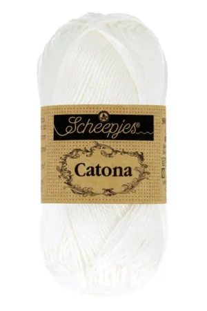 Scheepjes Catona 106 Snow White