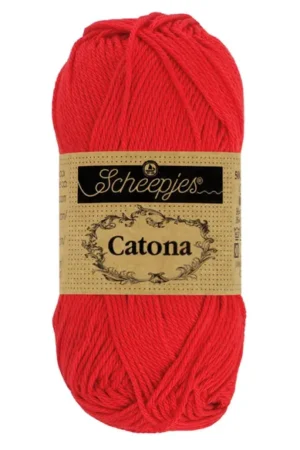 Scheepjes Catona 115 Hot Red