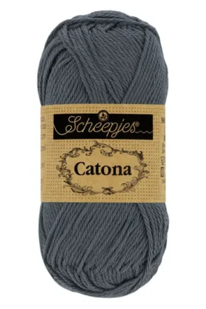 Scheepjes Catona 393 Charcoal