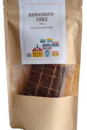 Raumaterapia Rommisuklaafudge