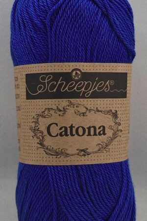 Scheepjes Catona 201 sähkönsininen
