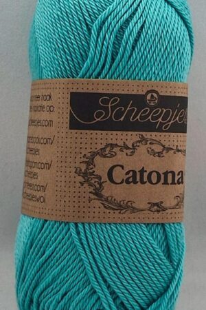 Scheepjes Catona 253 turkoosi