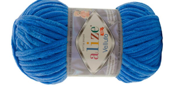 Alize Velluto, väri numero 421, royal blue
