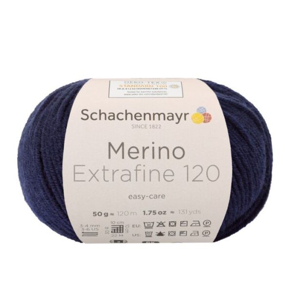 Schachenmayr Merino Extrafine 120 - 150 mariini