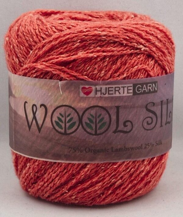 Hjertegarn Wool Silk 3017 oranssi