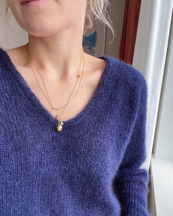 Violetti PetiteKnit Cumulus Blouse