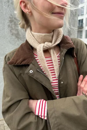 PetiteKnit Sophie Scarf pikkuhuivi, beige