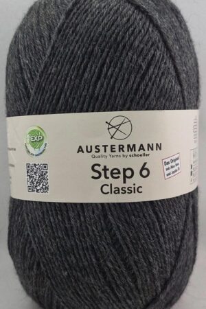 Austermann Step 6 Classic 6038 meleerattu tummanharmaa