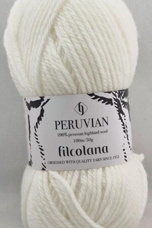 Filcolana Peruvian 100 Snow White