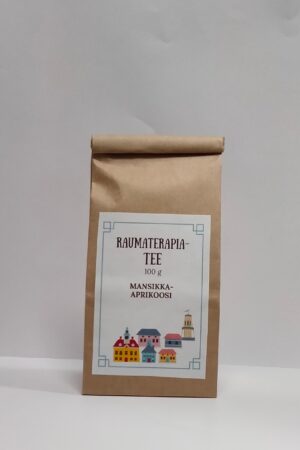 Raumaterapia-tee Mansikka-aprikoosi 100 g