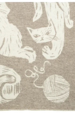 Lapuan Kankurit Huopa Kissanpäivät beige-valkoinen