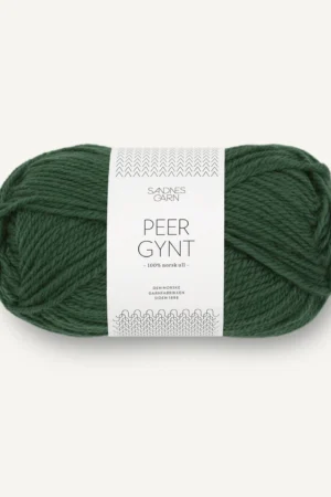 Sandnes Garn Peer Gynt 8082 metsänvihreä