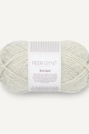 Sandnes Garn Peer Petite Knit Gynt 1021 Meleerattu tuhkanharmaa